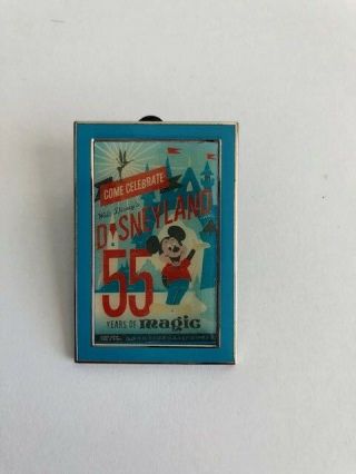 Disneyland Mickey Mouse 55 Years Of Magic Come Celebrate Disney Pin 74730