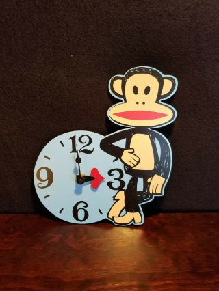 Vintage Paul Frank Julius The Monkey Wooden Clock