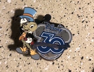 Disney Store 30th Anniversary Jiminy Cricket Pwp Pin