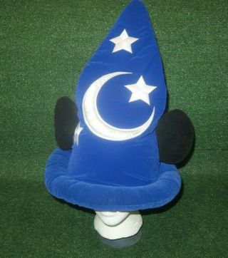 Disney Land Parks Resort Mickey Mouse Wizard Sorcerer Fantasia Plush Ear Hat