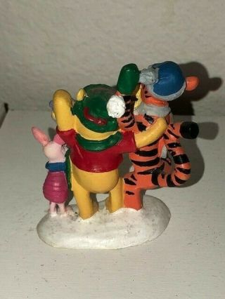 Disney Winnie The Pooh Piglet & Tigger Christmas Carolers Seasonal Specialties 2