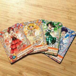 Rare Glittery Precure Cards Smile Pretty Cure Set Bandai 2015 Completely