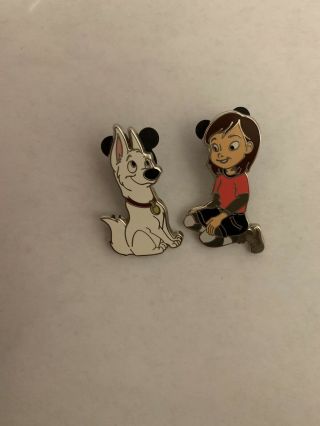 Walt Disney 2014 Bolt and Penny 2 Pin Set 2