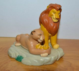 Lion King Pvc Statue Figurine Applause Disney Animated Movie Mufasa Baby Simba