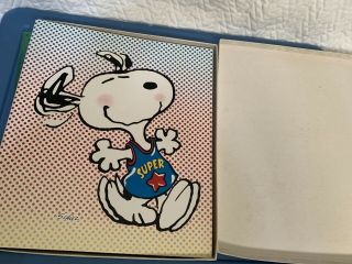 Peanuts Snoopy Photo Album/ Scrapbooking Hallmark -.  Vintage