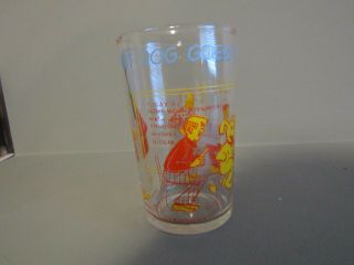 Archie Comics Hot Dog Goes To School Classroom Scene Vintage 1971 Glass Cup 2