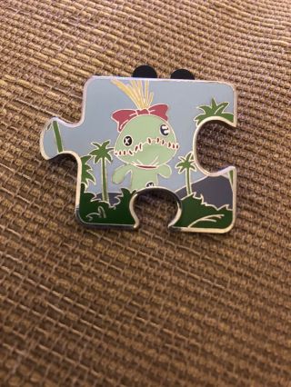 Disney Pin Character Connection Puzzle Lilo & Stitch (scrump Chaser Only Le 600)