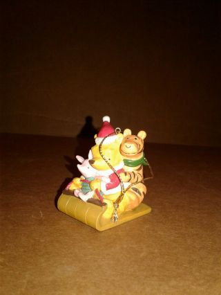 Disney Winnie The Pooh & Friends Christmas Tree Ornament Vgc
