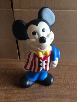 Vintage Ceramic Walt Disney Mickey Mouse Figurine