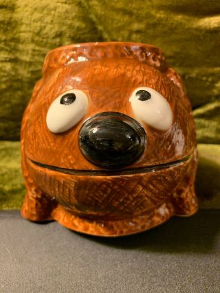 Vtg Rowlf The Dog Coffee Cup Mug Jim Henson Muppets Sigma The Taste Setter