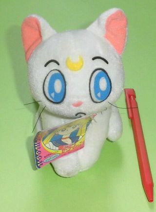 Sailor Moon Artemis White Cat Plush Doll Banpresto Sailormoon 1993 Rare Japan