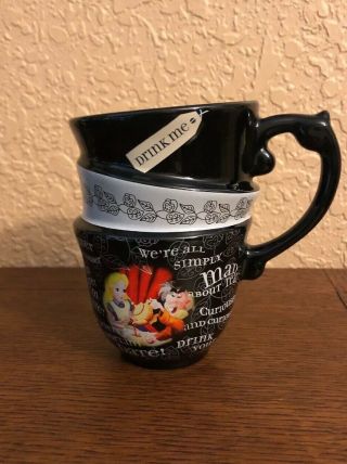 Disney Parks Disneyland Alice In Wonderland Drink Me Tea Stacking Cup Mug