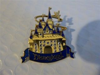 Disney Trading Pins 50509 Dlr - Sleeping Beauty Castle - Golden With Jewels