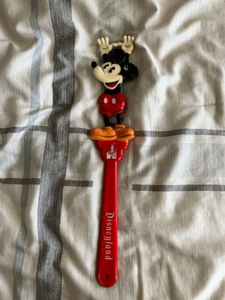 Vintage 1970s Mickey Mouse Back Scratcher Souvenir Disney Theme Parks 16 " Long