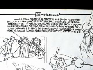 ALEX TOTH by Design THE THREE MUSKETEER,  1968.  HAND WRITTEN CRAFTED Pg 38 2