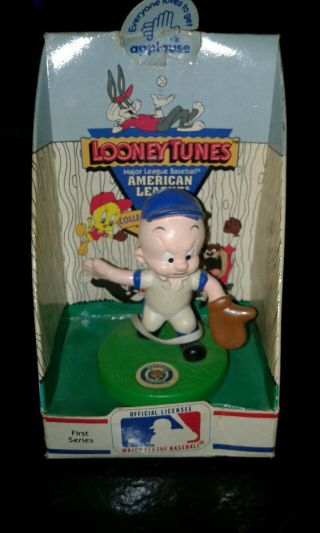 Applause Looney Tunes Detroit Tigers Baseball Elmer Fudd Figure Dated 1990