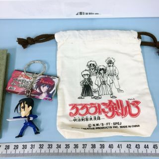 Japan Anime JUMP Samurai X Rurouni Kenshin Pursh Tapestry figure note book Z14 2