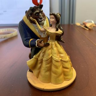 Disney Beauty And The Beast Christmas Ornaments