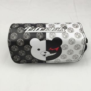 Danganronpa Monokuma Pencil Case Pen Bag Canvas Zipper Handbags Makeup Bag Gift