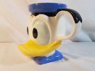 Vintage Disney Donald Duck Coffee Mug made in Japan 2