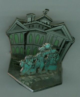Disney Wdi Pin Cast Exclusive Haunted Mansion Hitchhiking Ghosts 3d Diorama