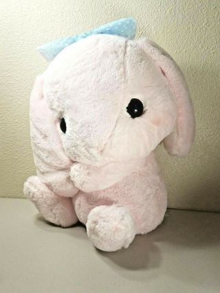 Amuse Lope Usa Loppy Pink Bunny Rabbit Stuffed Animal Plush 16 "