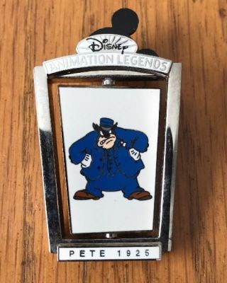 Retired Disney Wdw Animation Legends Series Pete 1926 Pin Le