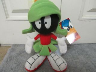 Marvin The Martian Looney Tunes Plush Stuffed Toy 12 " Duck Dodgers
