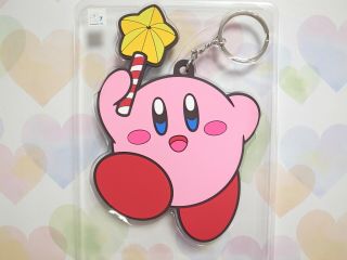 Hoshi No Kirby ⭐️ Rubber Keychain 25th Anniversary Kuji Nintendo Japan