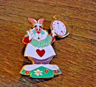 Pin Trading Disney Pins Alice In Wonderland White Rabbit Disneyland Paris Clock