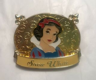 Disney Pin Wdi Imagineering Princess Plaque Le 300 Snow White And The 7 Dwarfs