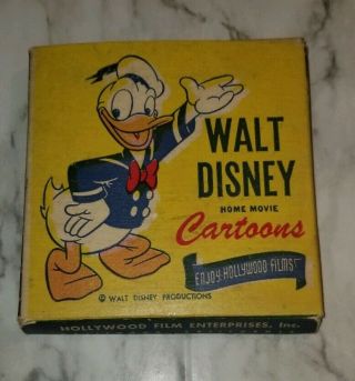 Walt Disney Home Movie Cartoons 1810 16mm Early To Bed