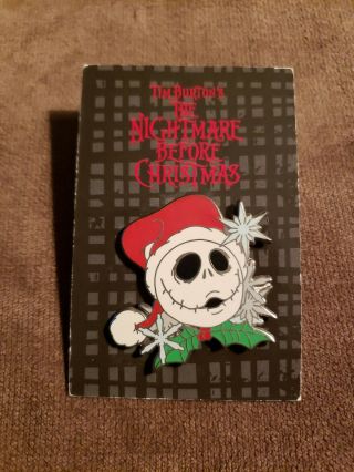 Disney Holiday Jack Skellington Nightmare Before Christmas Pin 2007
