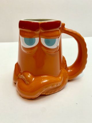 Disney Pixar Finding Dory Hank The Octopus Orange Coffee Mug