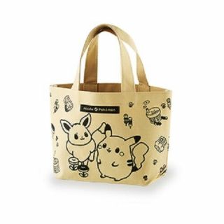 Mister Donut " Misdo " X Pokemon 2019 Lucky Bag Limited Mini Tote Bag Navy