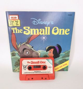 Disney Storyteller The Small One Read Along Book And Cassette Tape 256dc 1987