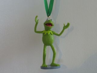 Disney Muppets Custom Made Kermit The Frog Pvc Christmas Ornament
