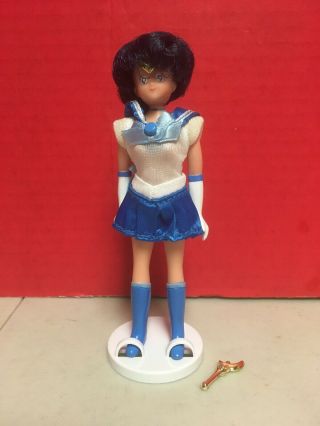 Sailor Moon Adventure Doll Sailor Mercury 6” Toy 2000 Irwin Vintage Anime