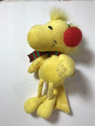 Hallmark Peanuts Woodstock Christmas Plush With Earmuffs Charlie Brown