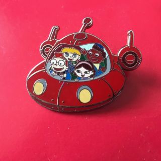 Disney Official Pin Trading Little Einsteins Red Flying Spaceship Pin 2006