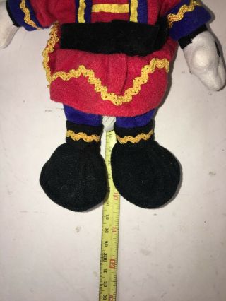 Walt Disney Prince Mickey Mouse Royal Guard Velvet Attire Plush Toy with Tag 10 