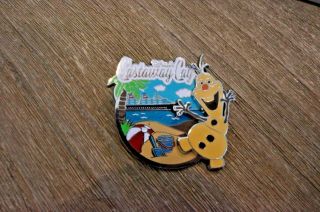 Disney Trading Pin - Olaf As A Sandman At Castaway Cay Disney Cruise Line