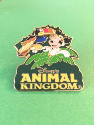 Minnie & Toucan Bird Animal Kingdom Wdw 2002 Disney Pin