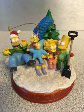 2003 Simpsons Illuminated Christmas Ornament Homer For The Holidays 12 Of 29