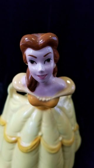 Disney Beauty And The Beast Belle Ceramic Figurine Japan