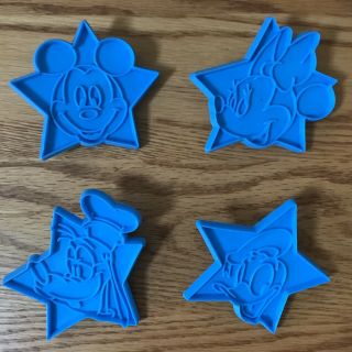 Set Chef Mickey Mouse Cookie Cutters Donald Duck Goofy Minnie Mouse Play Doh Too