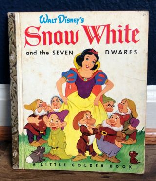 1948 Little Golden Book Walt Disney 