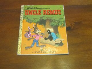 Walt Disney Presents Uncle Remus,  A Little Golden Book,  21th Printing,  1947