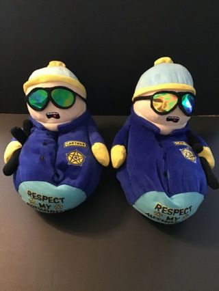 South Park Cartman Plush Character Slippers 2006 Comedy Central Size Mens 11 - 12
