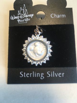 Walt Disney World Sterling Silver Mickey Mouse Charm
